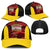 Guyana Cricket Mesh Trucker Cap Go Amazon Warriors Marble Pattern - Wonder Print Shop