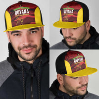 Guyana Cricket Mesh Trucker Cap Go Amazon Warriors Marble Pattern - Wonder Print Shop