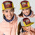 Guyana Cricket Mesh Trucker Cap Go Amazon Warriors Marble Pattern - Wonder Print Shop