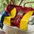 Custom Guyana Cricket Quilt Go Amazon Warriors Marble Pattern - Wonder Print Shop
