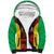 Custom Guyana Cricket Sherpa Hoodie Go Amazon Warriors Marble Pattern - Wonder Print Shop