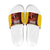 Custom Guyana Cricket Slide Sandals Go Amazon Warriors Marble Pattern - Wonder Print Shop