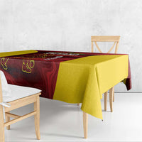 Custom Guyana Cricket Tablecloth Go Amazon Warriors Marble Pattern - Wonder Print Shop
