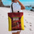 Custom Guyana Cricket Tote Bag Go Amazon Warriors Marble Pattern - Wonder Print Shop