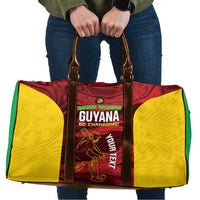Custom Guyana Cricket Travel Bag Go Amazon Warriors Marble Pattern - Wonder Print Shop
