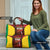 Custom Guyana Cricket Travel Bag Go Amazon Warriors Marble Pattern - Wonder Print Shop