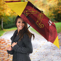 Custom Guyana Cricket Umbrella Go Amazon Warriors Marble Pattern - Wonder Print Shop