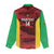 Custom Guyana Cricket Women Casual Shirt Go Amazon Warriors Marble Pattern - Wonder Print Shop