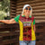 Custom Guyana Cricket Women Polo Shirt Go Amazon Warriors Marble Pattern - Wonder Print Shop