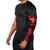 Custom Trinbago Cricket Arm Sleeves Go Knight Riders Marble Pattern - Wonder Print Shop