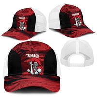 Trinbago Cricket Baseball Net Cap Go Knight Riders Marble Pattern - Wonder Print Shop