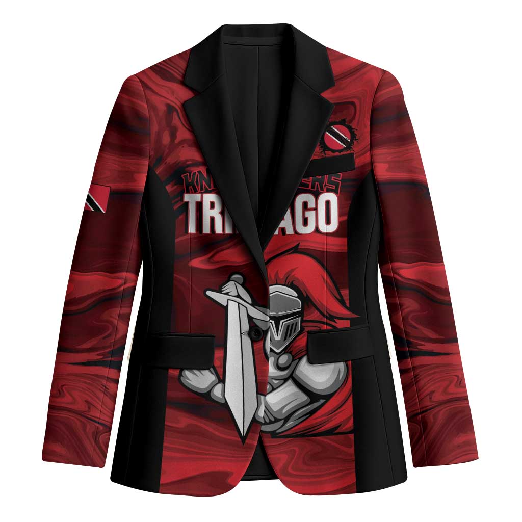 Custom Trinbago Cricket Blazer Go Knight Riders Marble Pattern - Wonder Print Shop