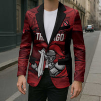 Custom Trinbago Cricket Blazer Go Knight Riders Marble Pattern - Wonder Print Shop