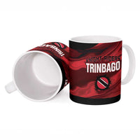 Custom Trinbago Cricket Ceramic Mug Go Knight Riders Marble Pattern - Wonder Print Shop