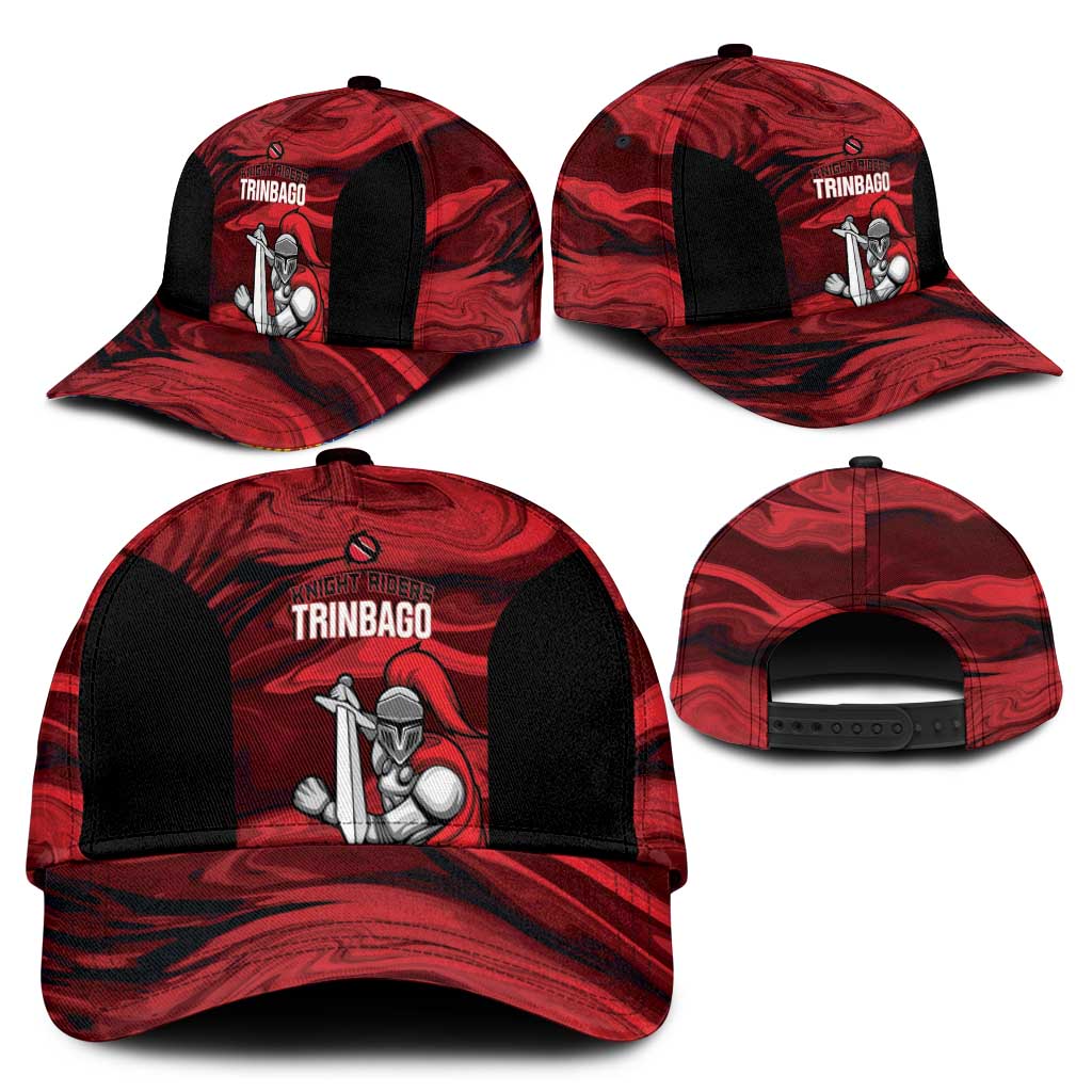 Trinbago Cricket Classic Cap Go Knight Riders Marble Pattern - Wonder Print Shop