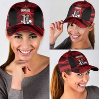 Trinbago Cricket Classic Cap Go Knight Riders Marble Pattern - Wonder Print Shop
