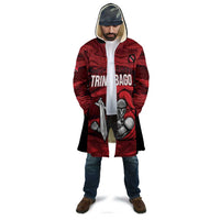 Custom Trinbago Cricket Cloak Go Knight Riders Marble Pattern - Wonder Print Shop