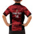Custom Trinbago Cricket Hawaiian Shirt Go Knight Riders Marble Pattern - Wonder Print Shop