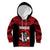 Custom Trinbago Cricket Kid Hoodie Go Knight Riders Marble Pattern - Wonder Print Shop