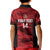 Custom Trinbago Cricket Kid Polo Shirt Go Knight Riders Marble Pattern - Wonder Print Shop