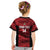 Custom Trinbago Cricket Kid T Shirt Go Knight Riders Marble Pattern - Wonder Print Shop