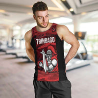 Custom Trinbago Cricket Men Tank Top Go Knight Riders Marble Pattern - Wonder Print Shop