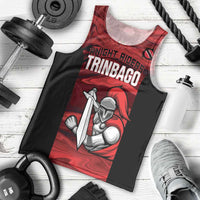 Custom Trinbago Cricket Men Tank Top Go Knight Riders Marble Pattern - Wonder Print Shop