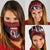 Custom Trinbago Cricket Neck Gaiter Go Knight Riders Marble Pattern - Wonder Print Shop