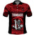 Custom Trinbago Cricket Polo Shirt Go Knight Riders Marble Pattern - Wonder Print Shop
