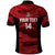 Custom Trinbago Cricket Polo Shirt Go Knight Riders Marble Pattern - Wonder Print Shop
