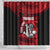 Custom Trinbago Cricket Shower Curtain Go Knight Riders Marble Pattern - Wonder Print Shop