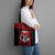 Custom Trinbago Cricket Tote Bag Go Knight Riders Marble Pattern - Wonder Print Shop