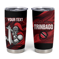 Custom Trinbago Cricket Tumbler Cup Go Knight Riders Marble Pattern - Wonder Print Shop