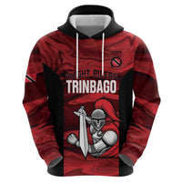 Custom Trinbago Cricket Zip Hoodie Go Knight Riders Marble Pattern - Wonder Print Shop