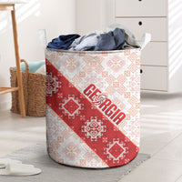 Georgia Rugby 2026 Laundry Basket Georgian Folk Pattern