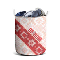 Georgia Rugby 2026 Laundry Basket Georgian Folk Pattern