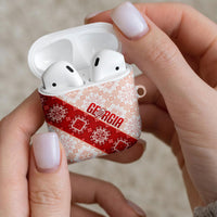 Georgia Rugby 2026 AirPods Case Georgian Folk Pattern