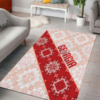 Georgia Rugby 2026 Area Rug Georgian Folk Pattern
