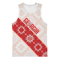 Custom Georgia Rugby 2026 Basketball Jersey Georgian Folk Pattern