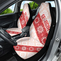 Georgia Rugby 2026 Car Seat Cover Georgian Folk Pattern