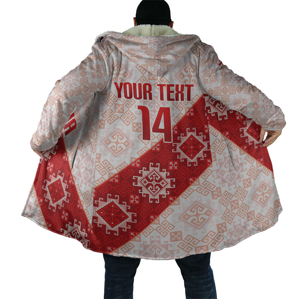 Custom Georgia Rugby 2026 Cloak Georgian Folk Pattern