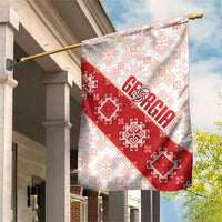 Georgia Rugby 2026 Garden Flag Georgian Folk Pattern