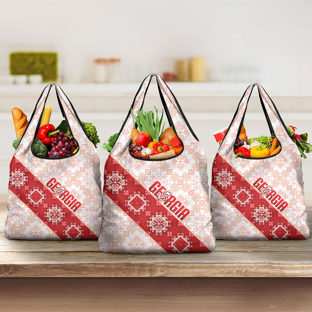 Georgia Rugby 2026 Grocery Bag Georgian Folk Pattern