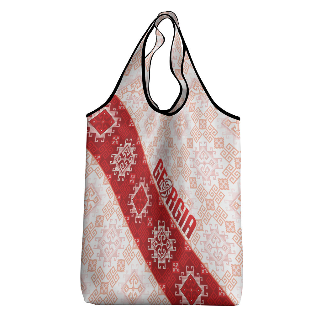 Georgia Rugby 2026 Grocery Bag Georgian Folk Pattern