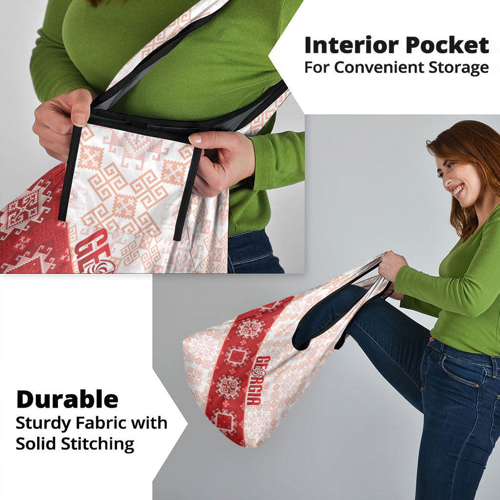 Georgia Rugby 2026 Grocery Bag Georgian Folk Pattern