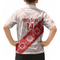 Custom Georgia Rugby 2026 Hawaiian Shirt Georgian Folk Pattern