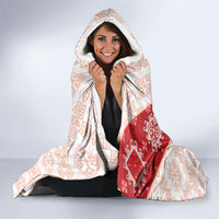 Georgia Rugby 2026 Hooded Blanket Georgian Folk Pattern