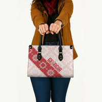 Georgia Rugby 2026 Leather Bag Georgian Folk Pattern