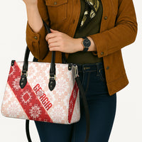 Georgia Rugby 2026 Leather Bag Georgian Folk Pattern