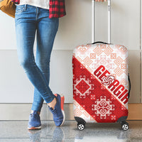 Georgia Rugby 2026 Luggage Cover Georgian Folk Pattern